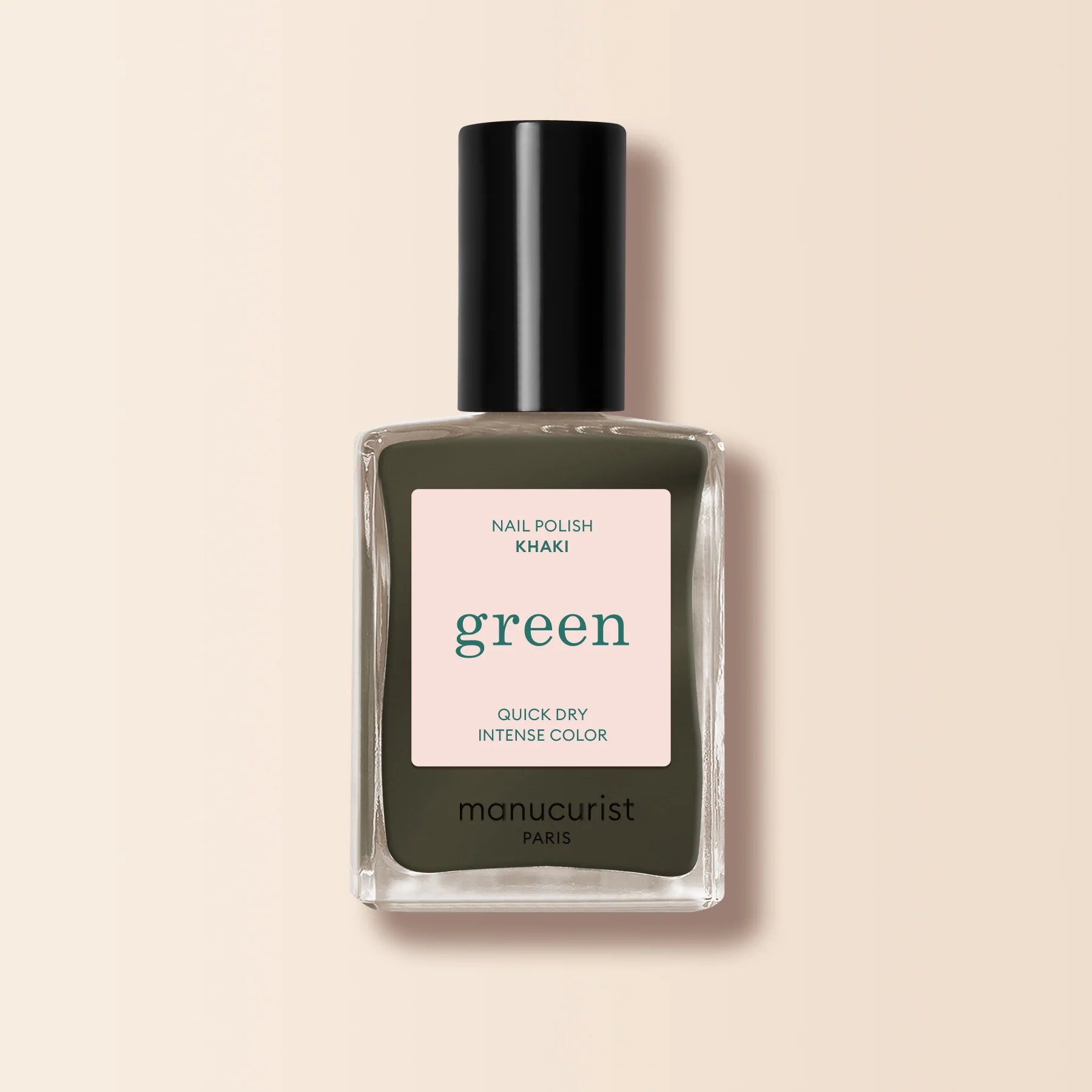 Manucurist Green Natural Nail Polish-Khaki