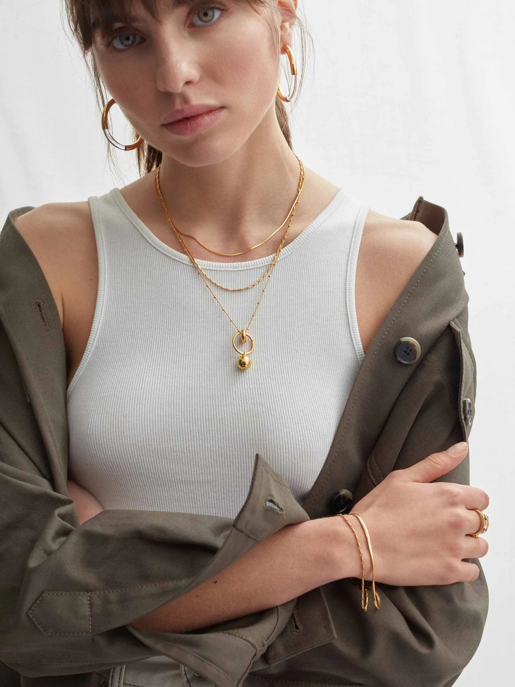Shyla Layla Necklace Gold