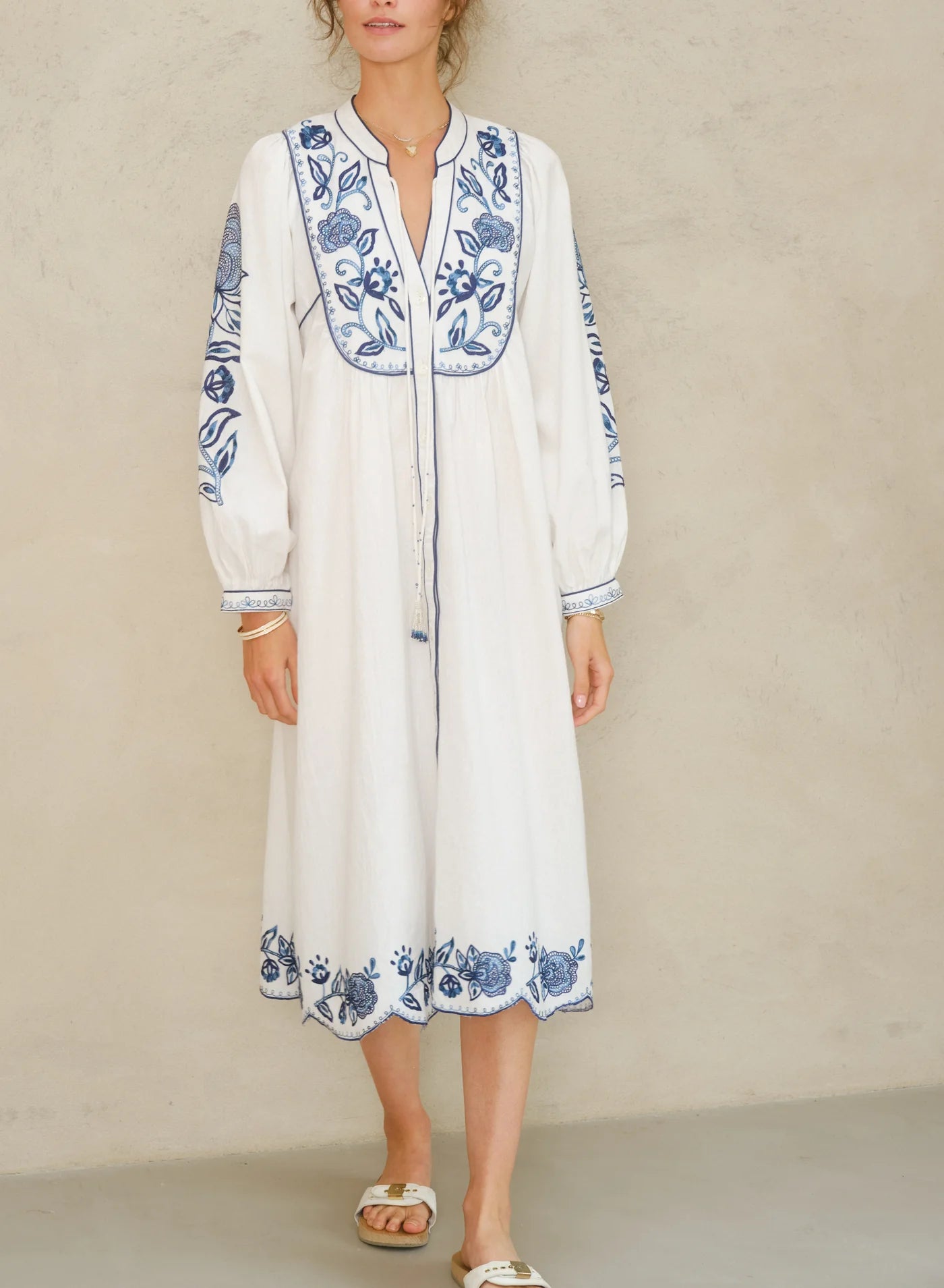 M.A.B.E Lucia Embellished Dress