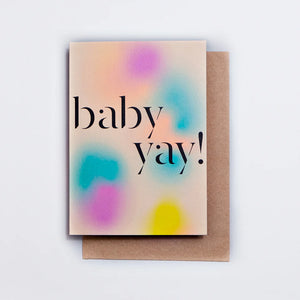 The Completist Gradient Baby Card