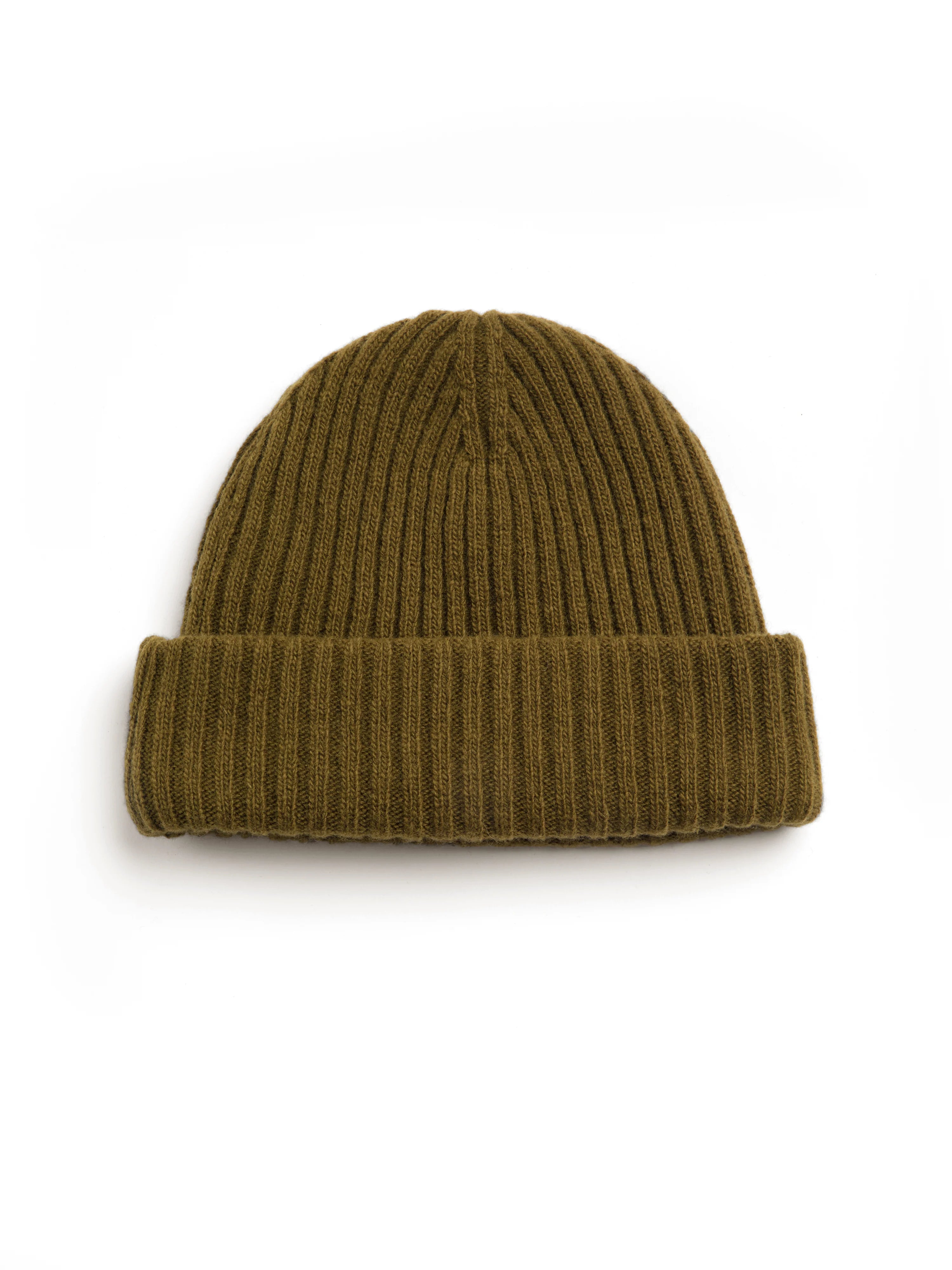Oliver Spencer Fisher Hat Rib Olive Green