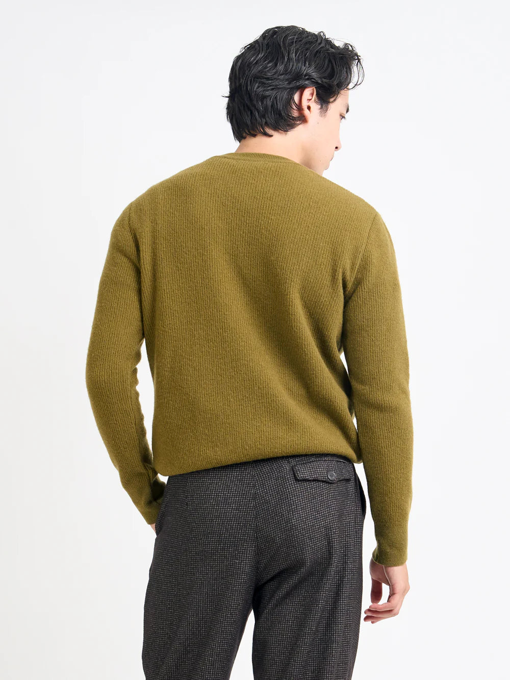 Oliver Spencer Blenheim Jumper Hartwell Olive Green