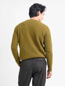 Oliver Spencer Blenheim Jumper Hartwell Olive Green