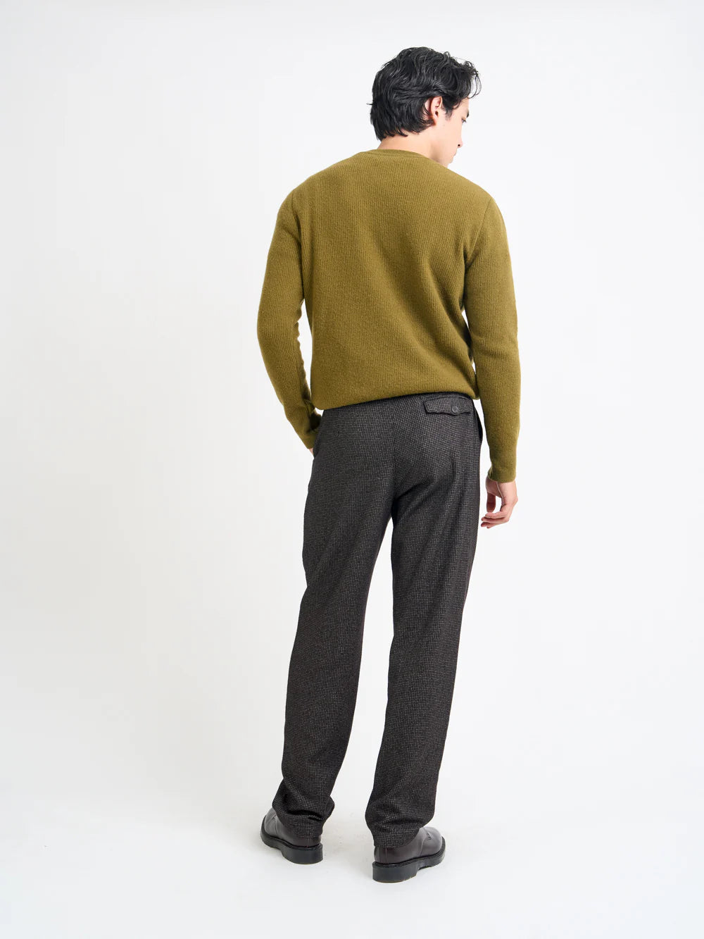 Oliver Spencer Blenheim Jumper Hartwell Olive Green
