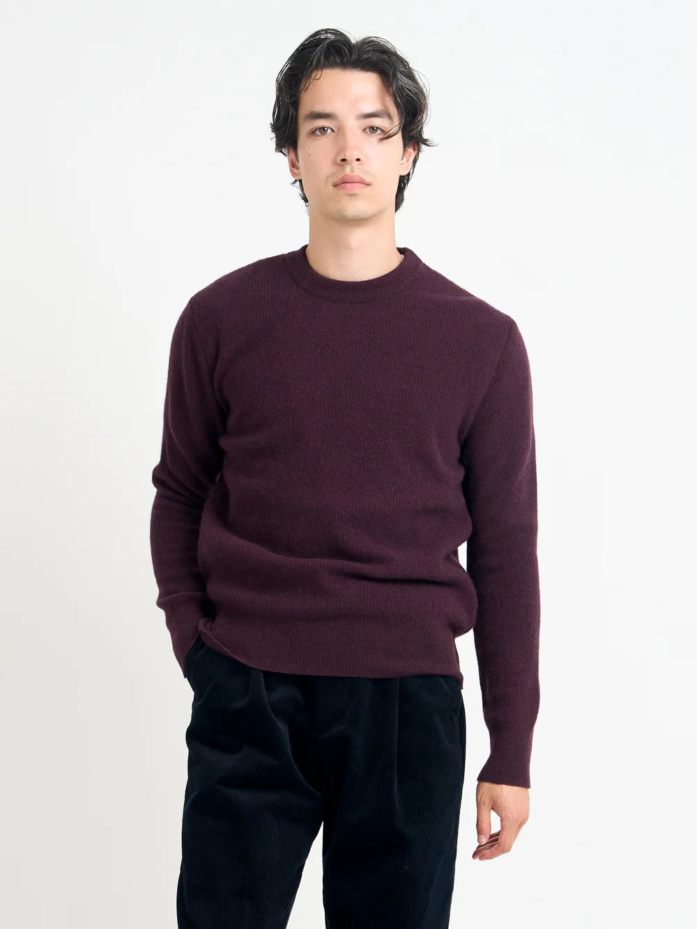 Oliver Spencer Blenheim Jumper Hartwell Purple