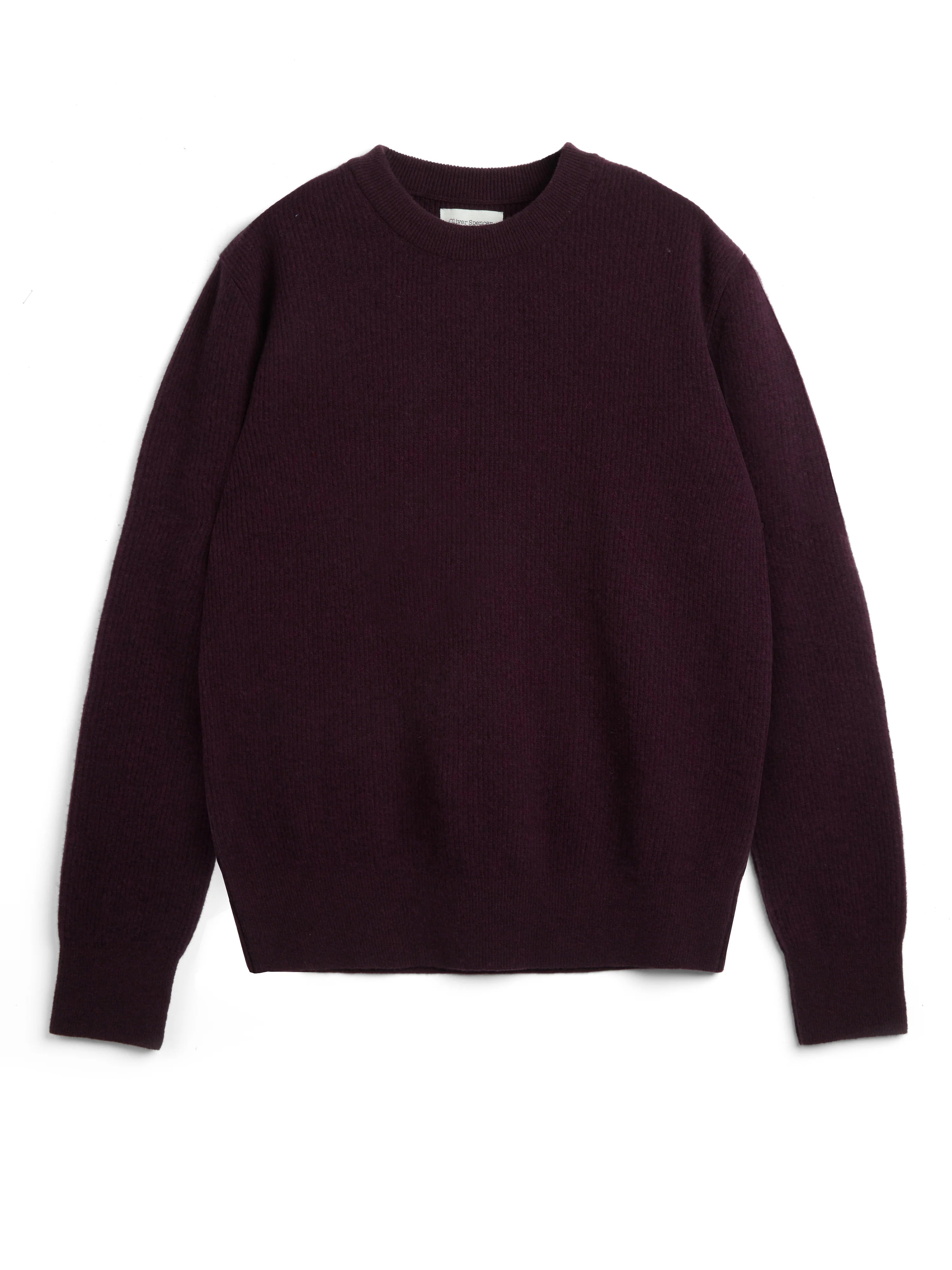Oliver Spencer Blenheim Jumper Hartwell Purple