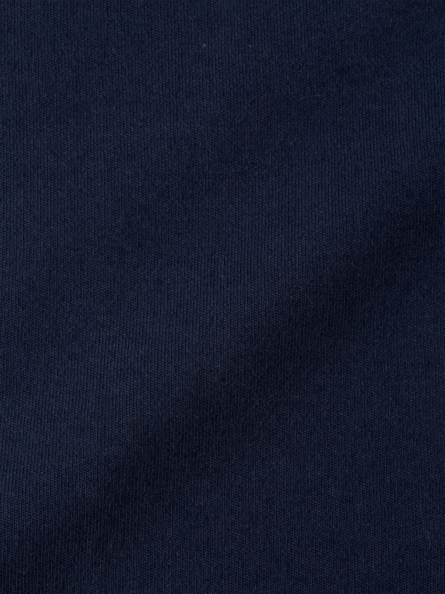 Oliver Spencer Heavy Long Sleeve T-Shirt Tavistock Navy