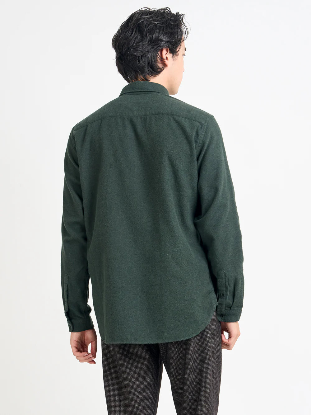 Oliver Spencer Brook Shirt Holloway Green