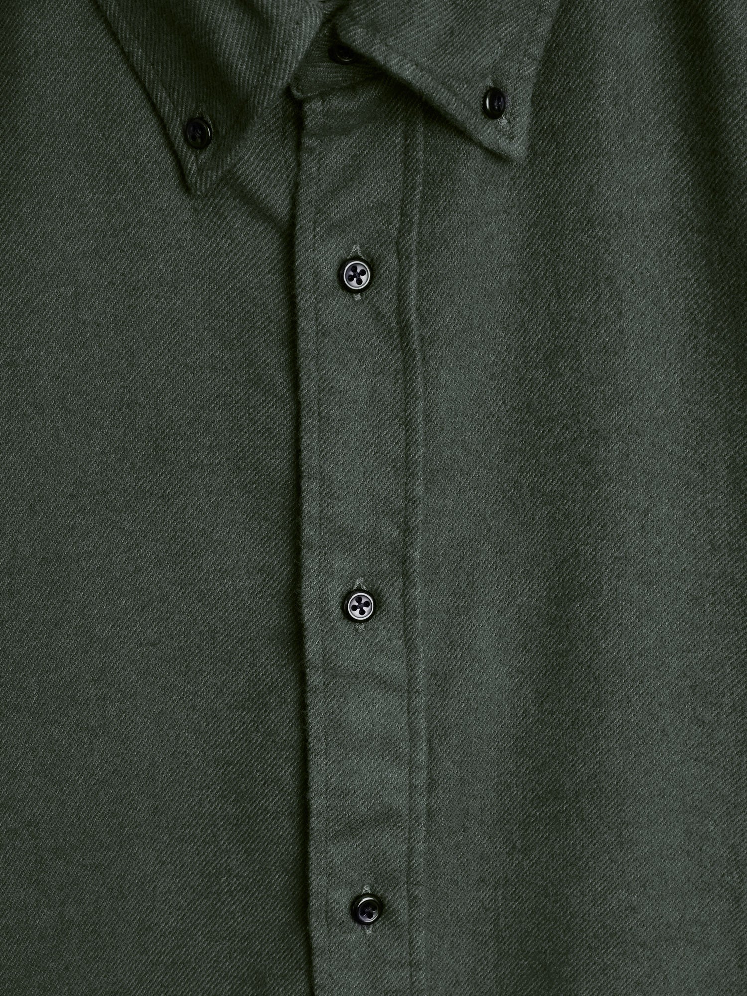 Oliver Spencer Brook Shirt Holloway Green