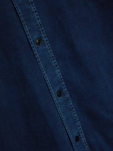 Oliver Spencer Atlanta Long Sleeve Shirt Newson Cord Indigo