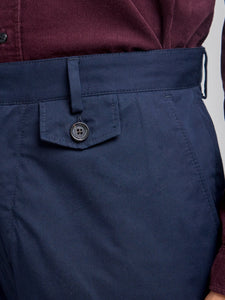 Oliver Spencer Fishtail Trousers Ashdown Navy