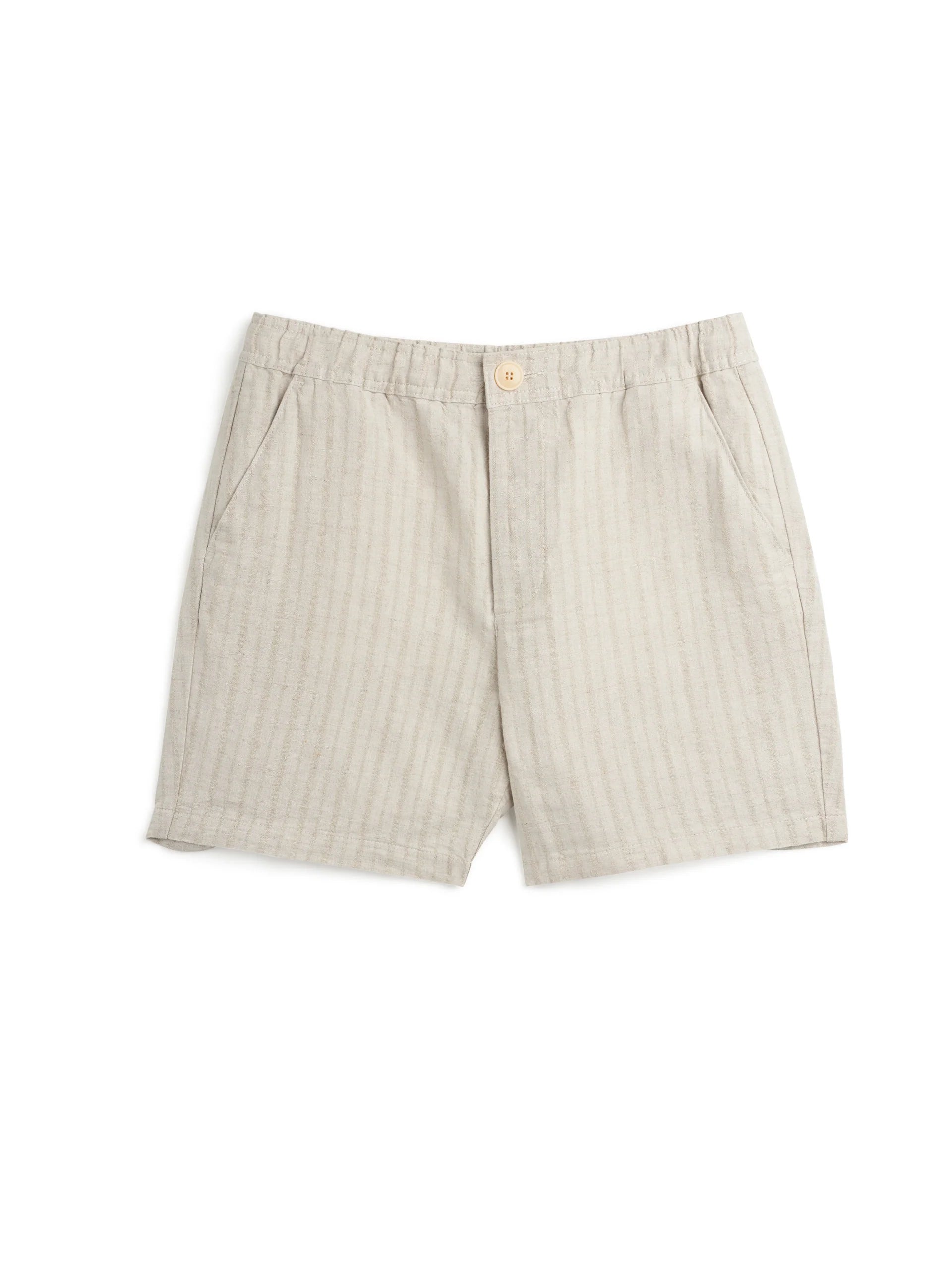 Oliver Spencer Osborne Drawstring Shorts Brenner Sand