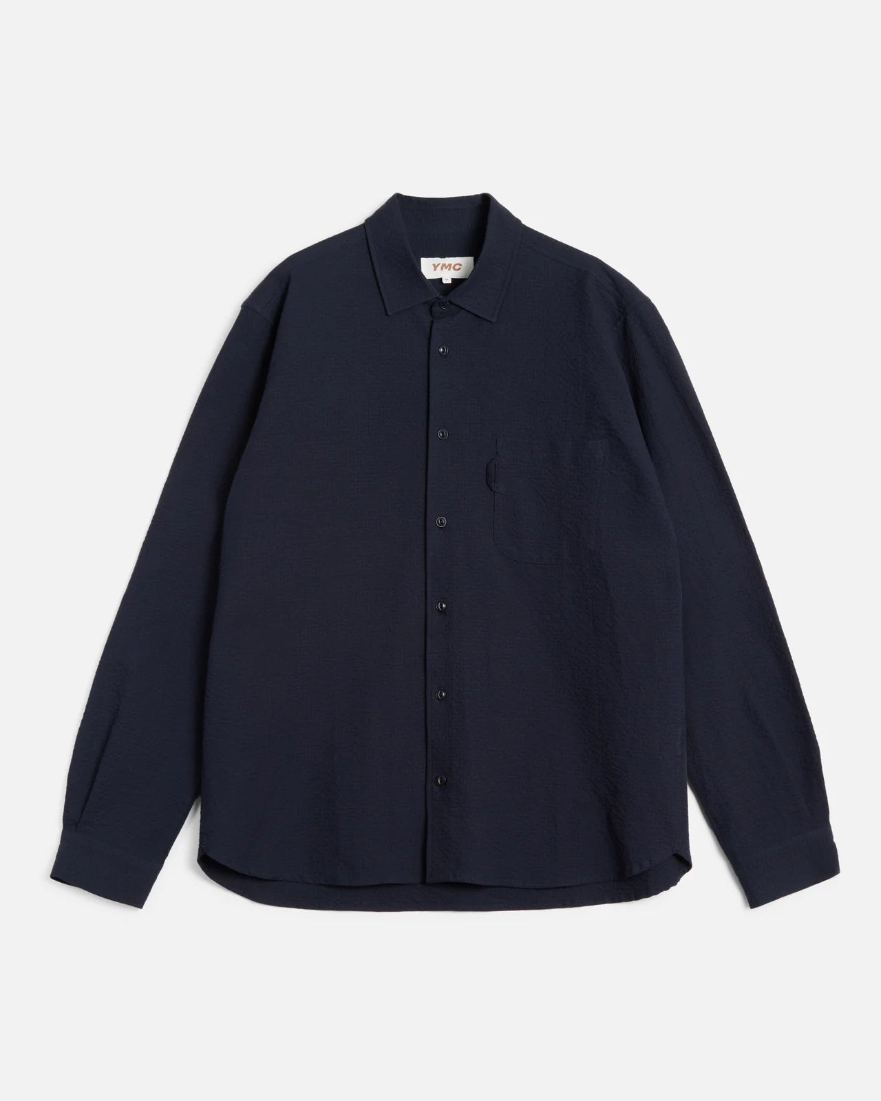 YMC Curtis Shirt - Navy Mens