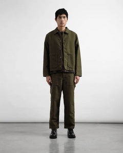 YMC Painter Trouser Olive Moleskin