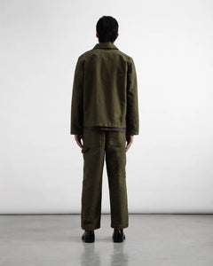 YMC Painter Trouser Olive Moleskin