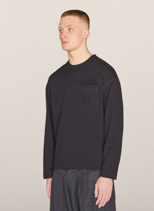 YMC Mens Monterey L/S T-Shirt Navy