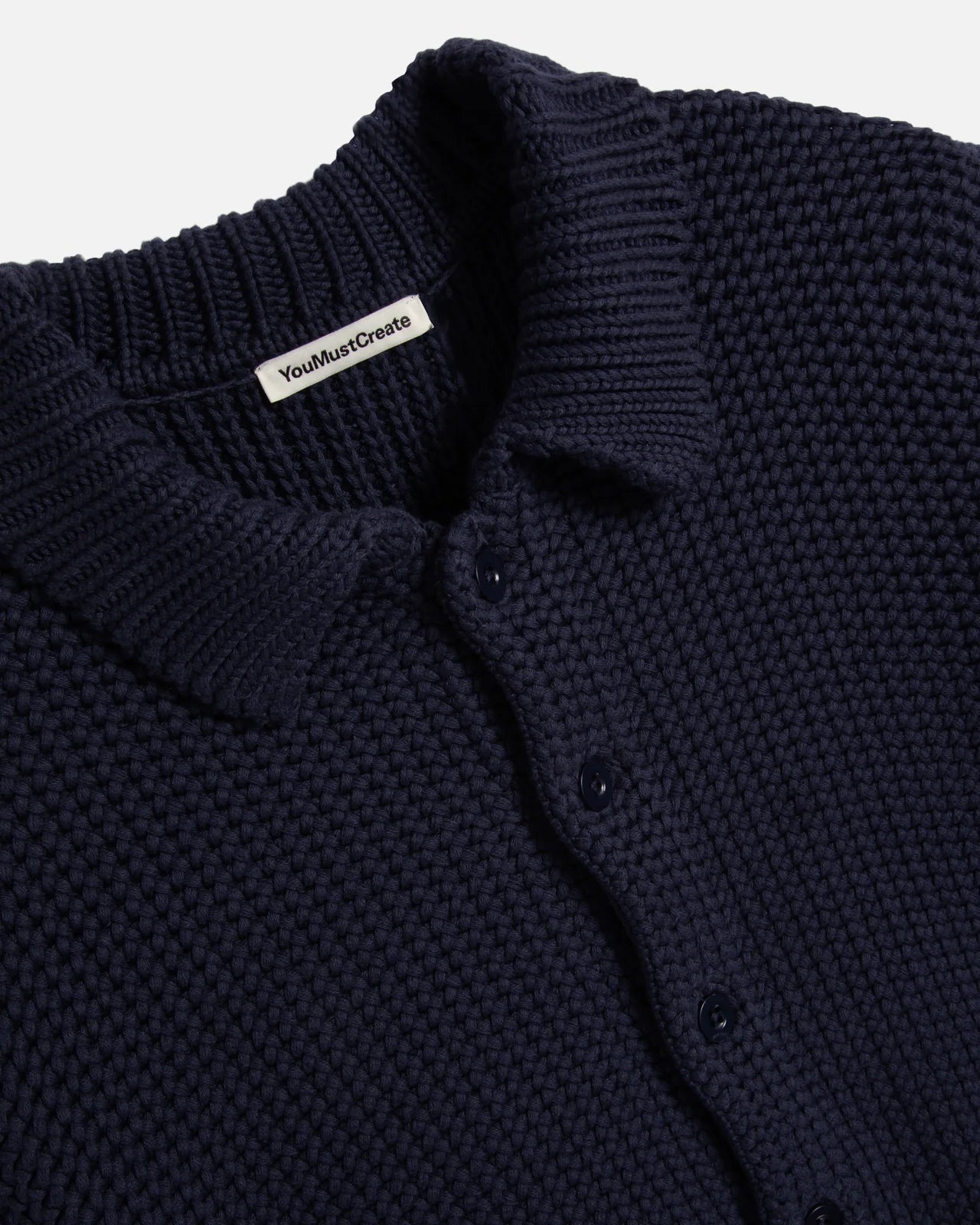 YMC Ratpack Cardigan - Navy