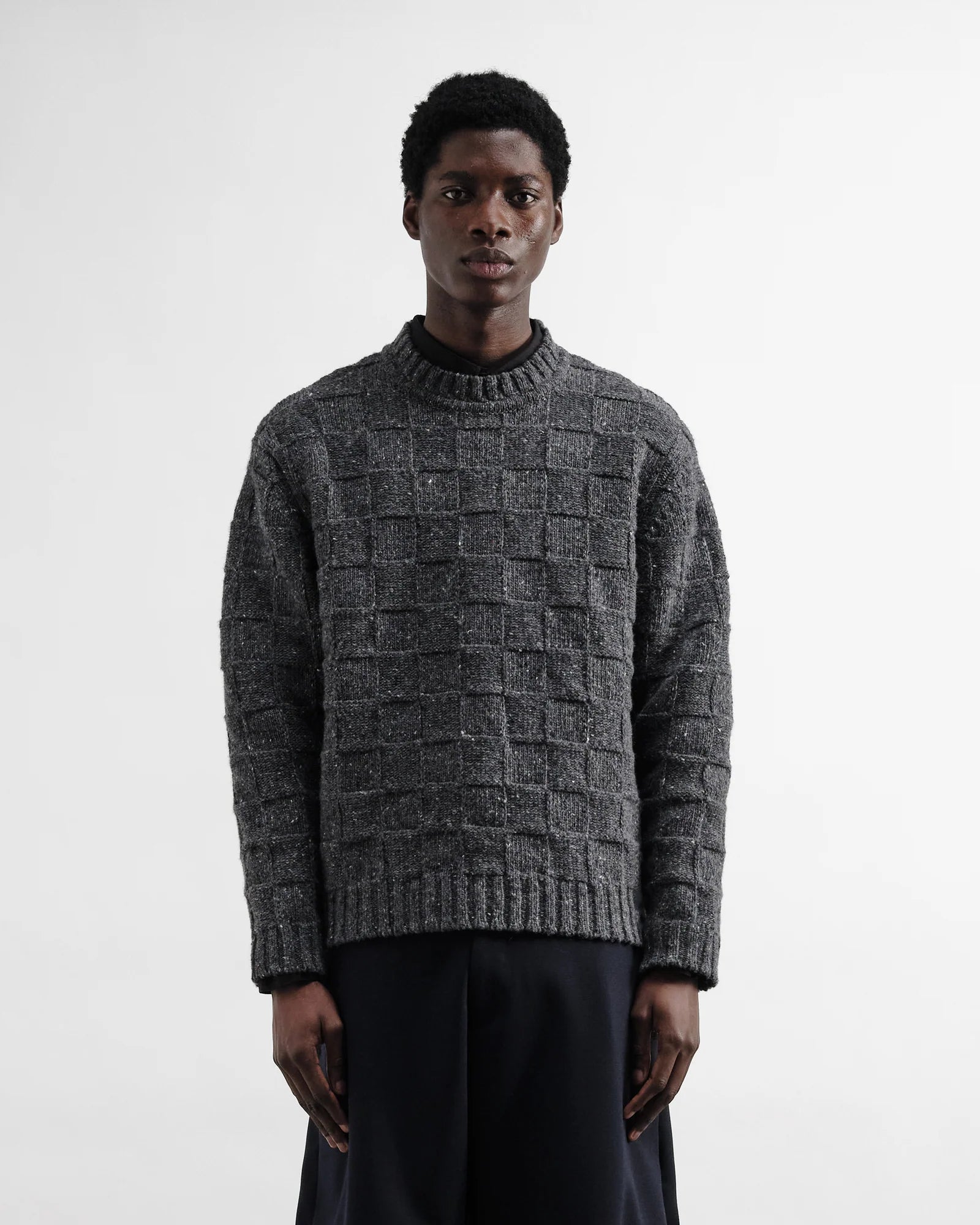 YMC Undertones Knit - Charcoal
