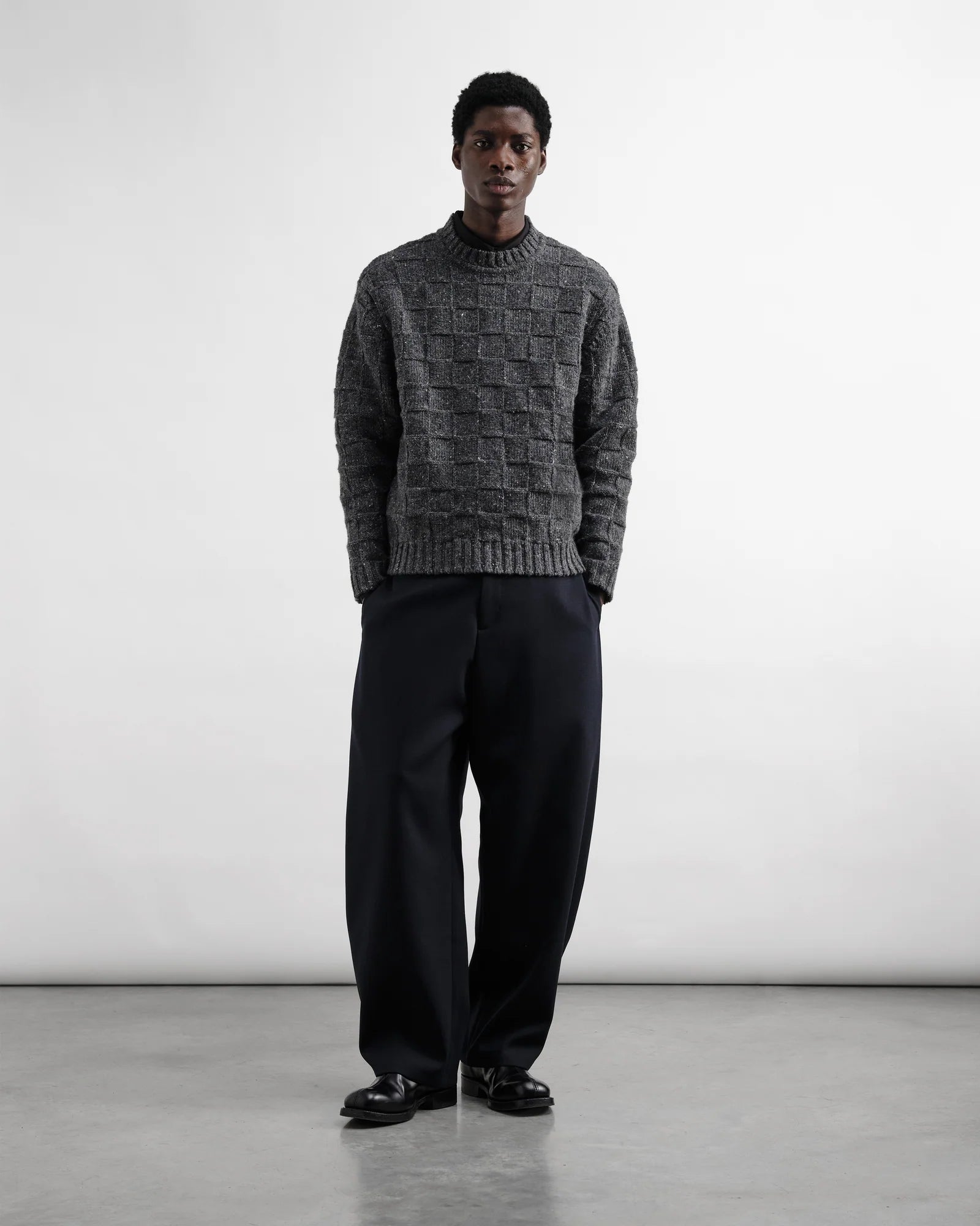 YMC Undertones Knit - Charcoal