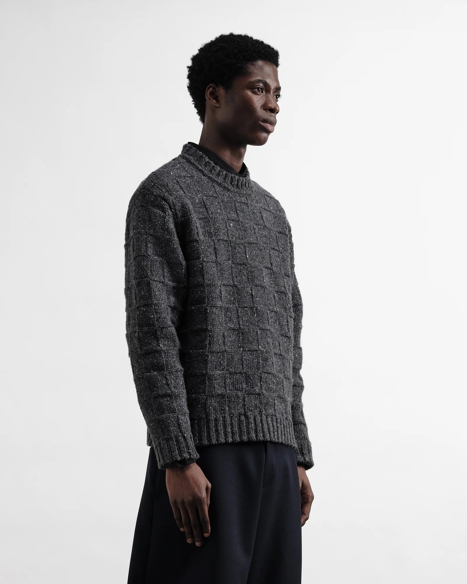 YMC Undertones Knit - Charcoal