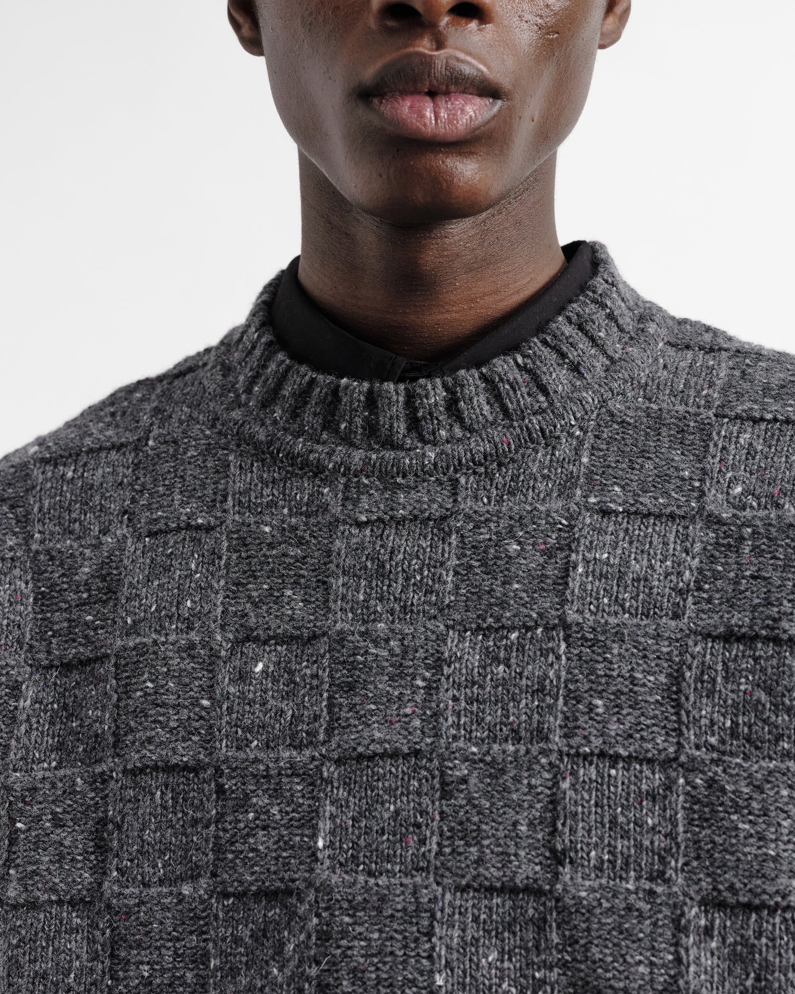 YMC Undertones Knit - Charcoal