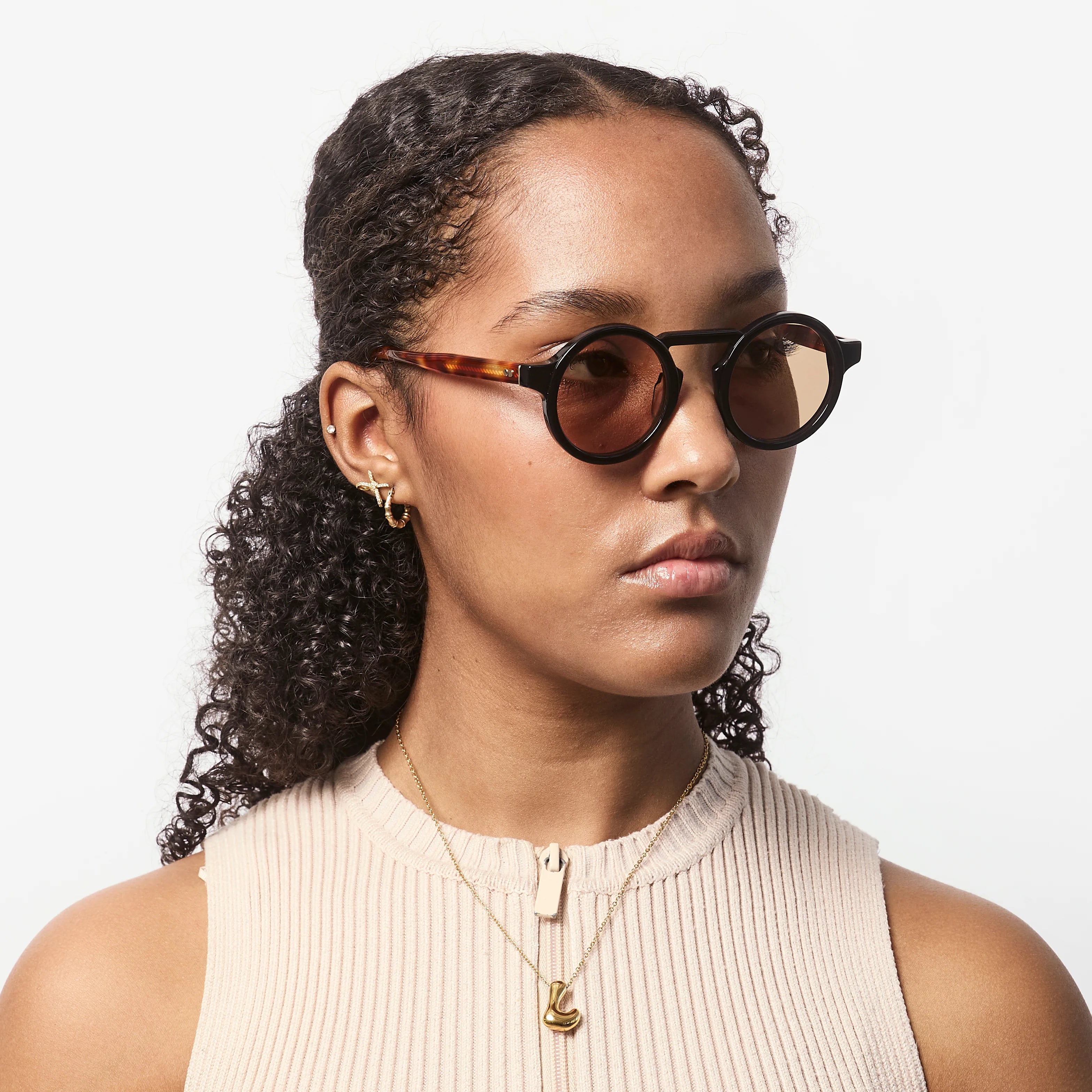 Oscar Deen Panda TT Coal Unisex Sunglasses
