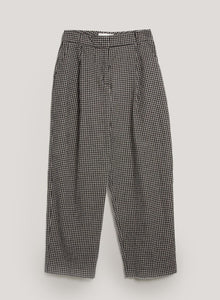 YMC Market Trouser Check Black/Grey
