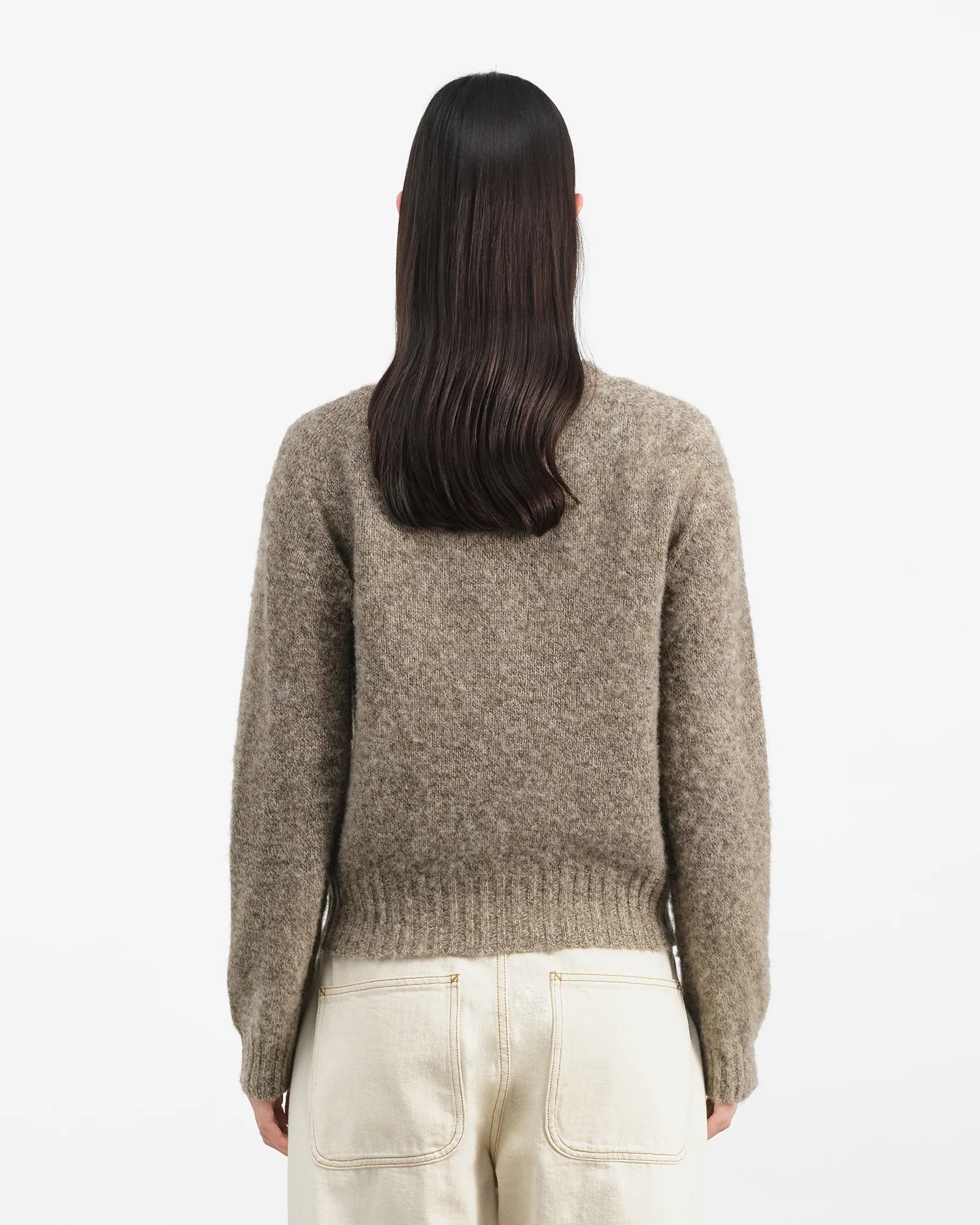 YMC Jets Crew Neck Knit Natural