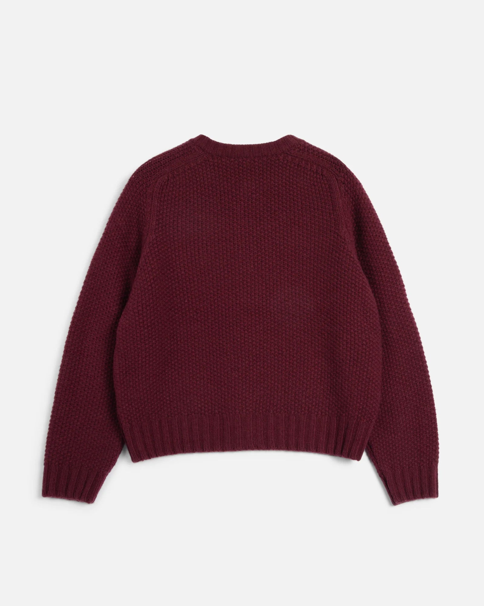 YMC Atomic Cardigan Burgundy