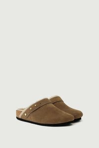 Soeur Sleepy Sheepskin clog