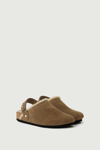 Soeur Sleepy Sheepskin clog