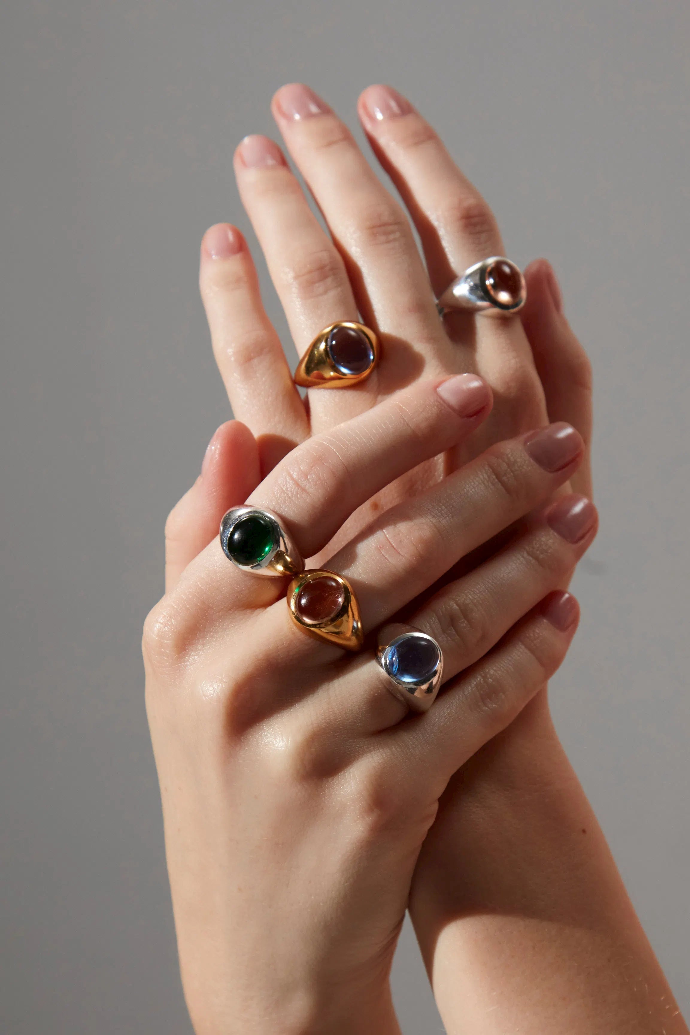 Shyla Hera Ring Dark Blue