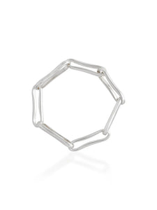Shyla Chunky Link Bracelet Silver