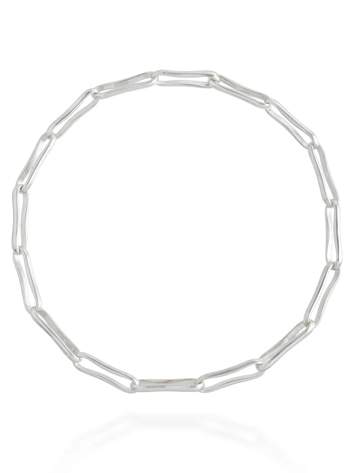 Shyla Chunky Link Necklace Silver