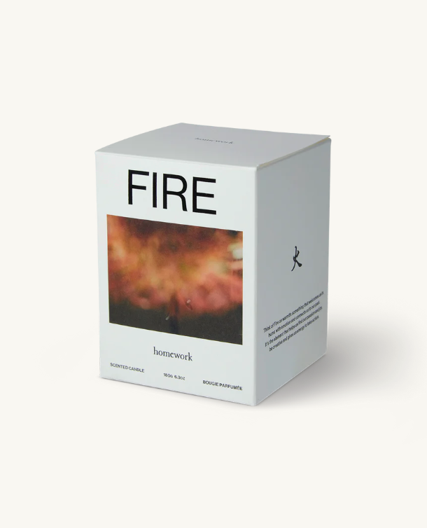 Homework Fire Candle 180g