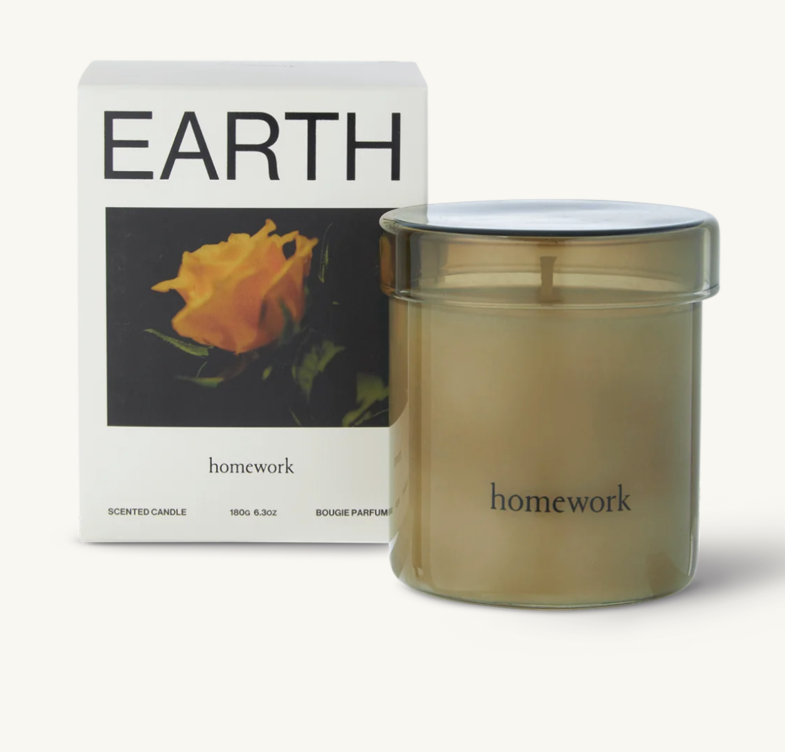 Homework Earth Candle 180g