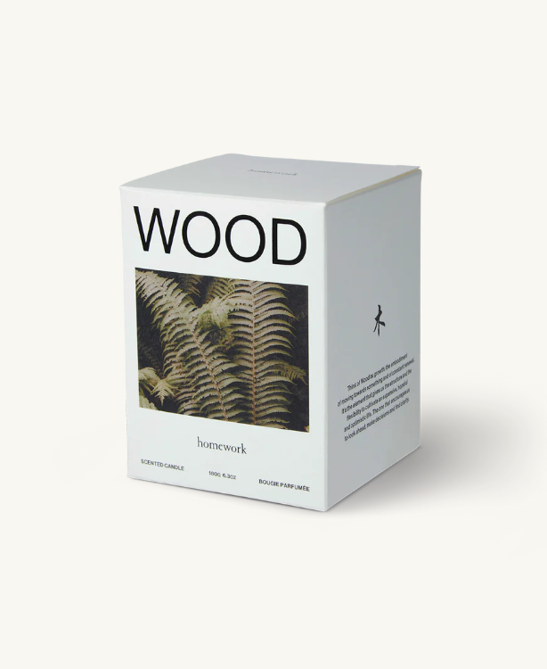 Homework Wood Candle 180g