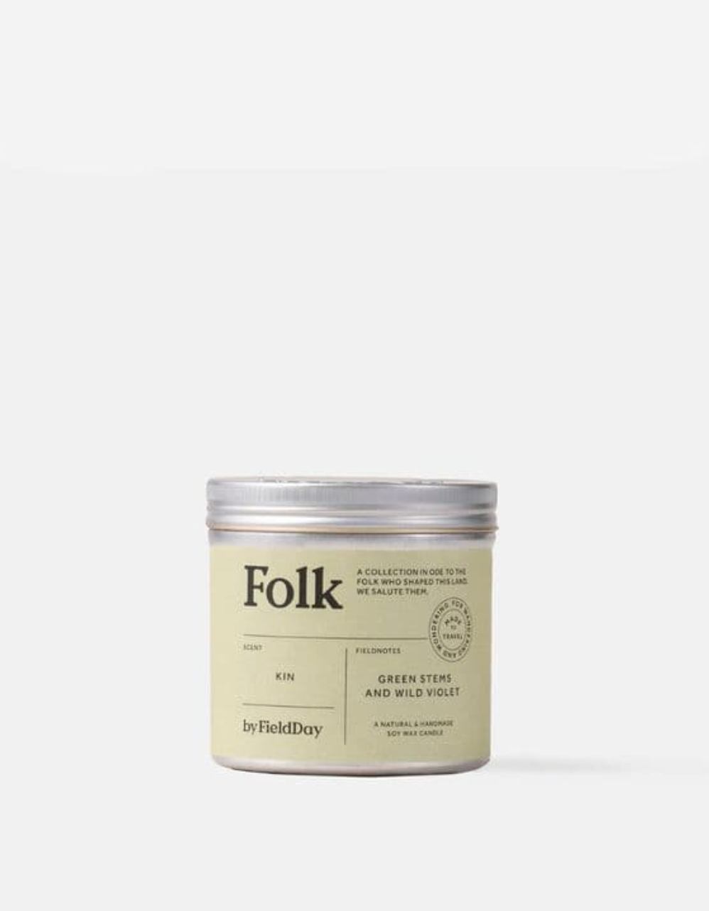 FieldDay Kin Folk Tin Candle