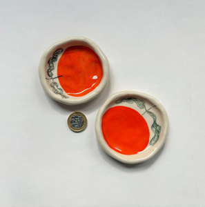 Martha Duncan Little Dishes- Orange