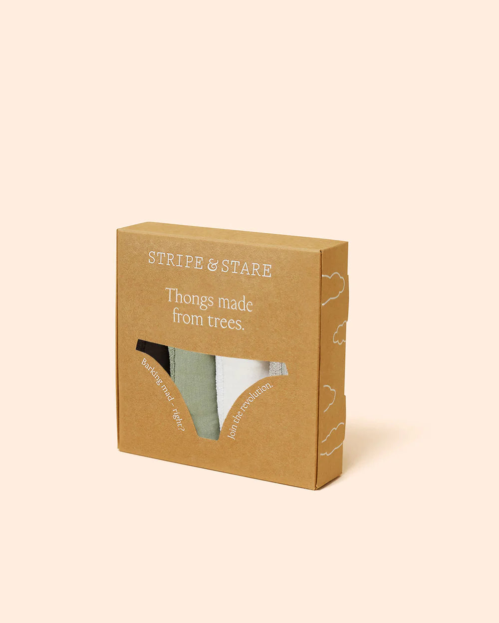 Stripe & Stare Thong Basic (4 Pack)