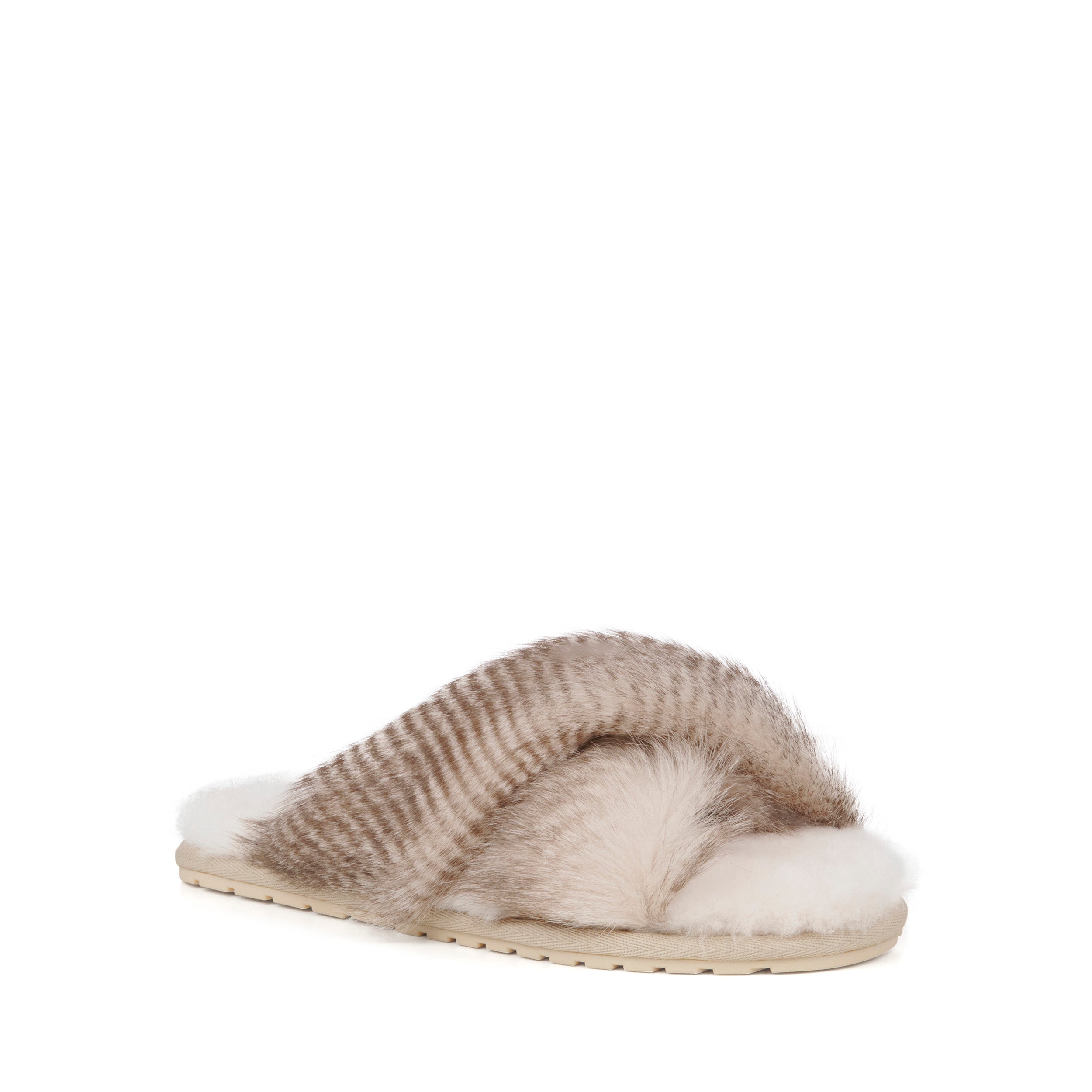 Emu Australia Mayberry Crimp Slippers Natural