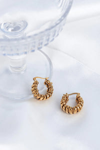 Ballinger Looped Gold Hoops