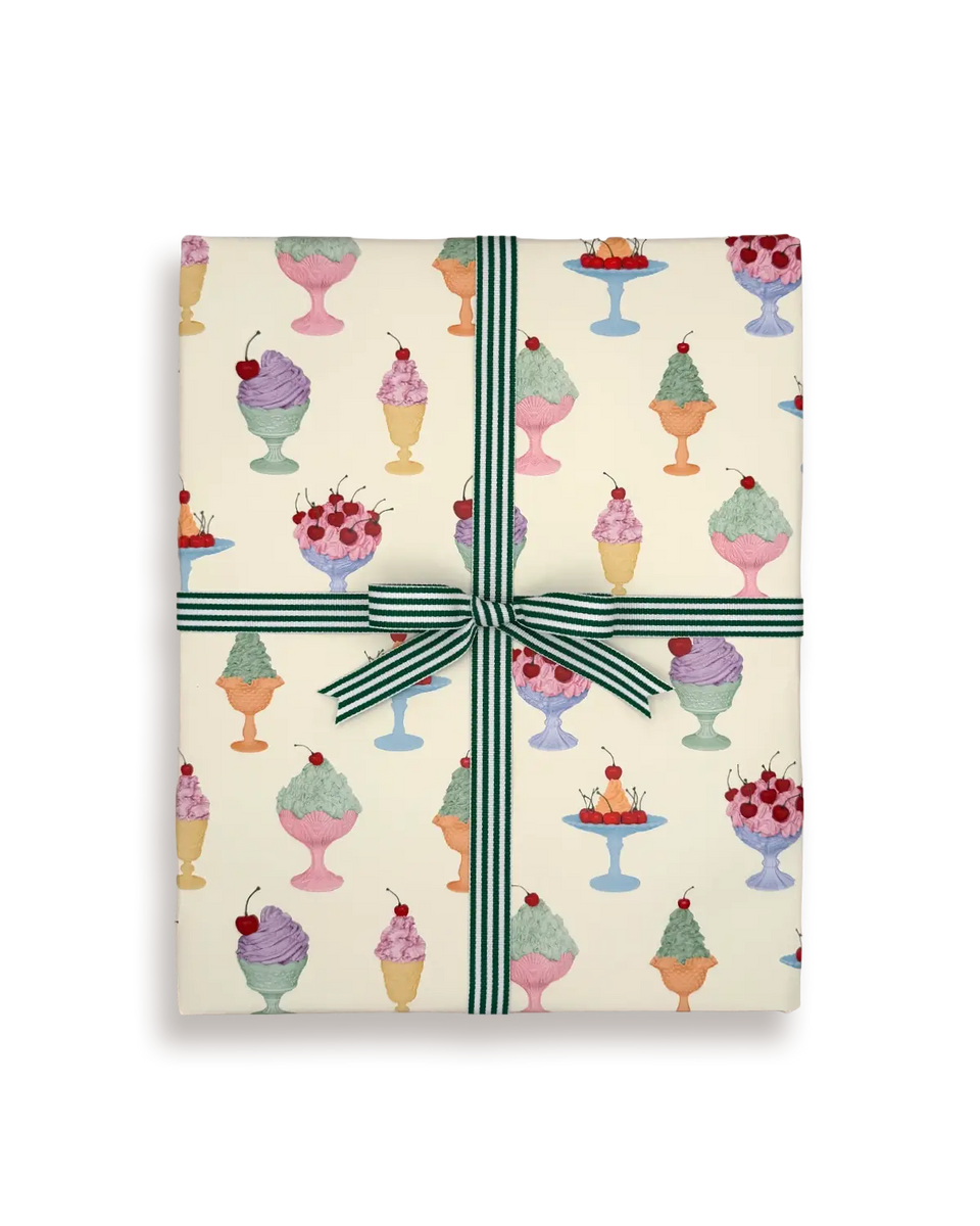 Chantilly Creams Wrapping Paper | Luxury Gift Wrap Sheet – Curate