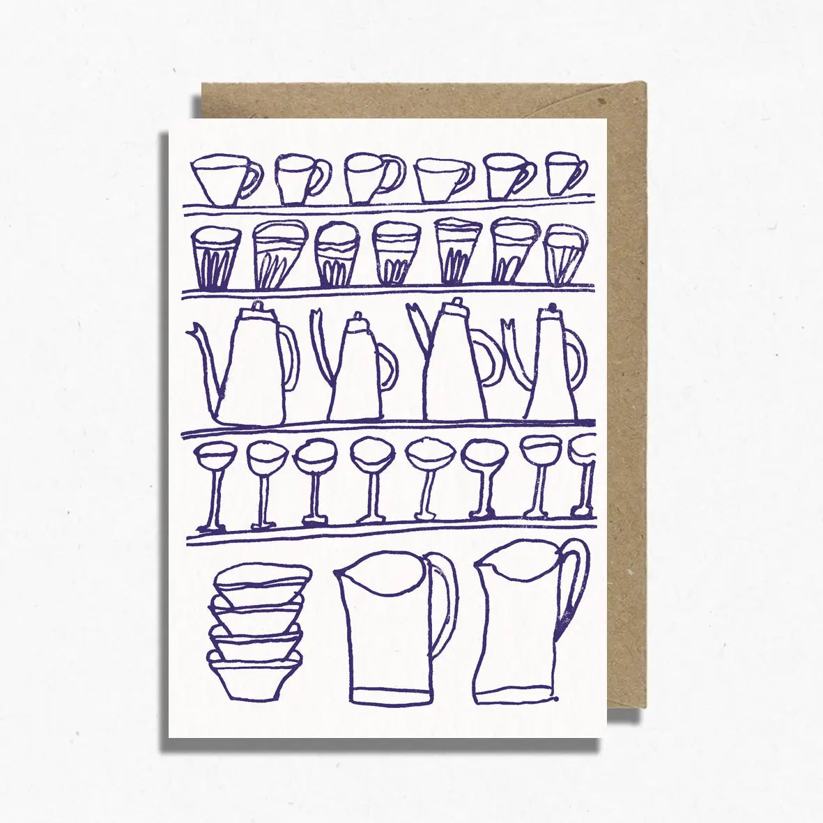 Hot Pink Press Cups & Jugs Card – Curate