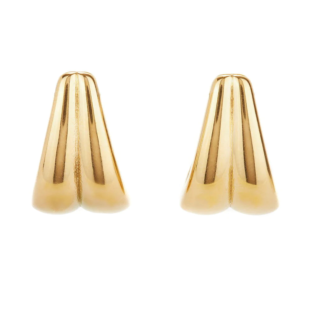 Ballinger Retro Waterfall Hoops