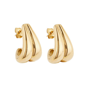Ballinger Retro Waterfall Hoops