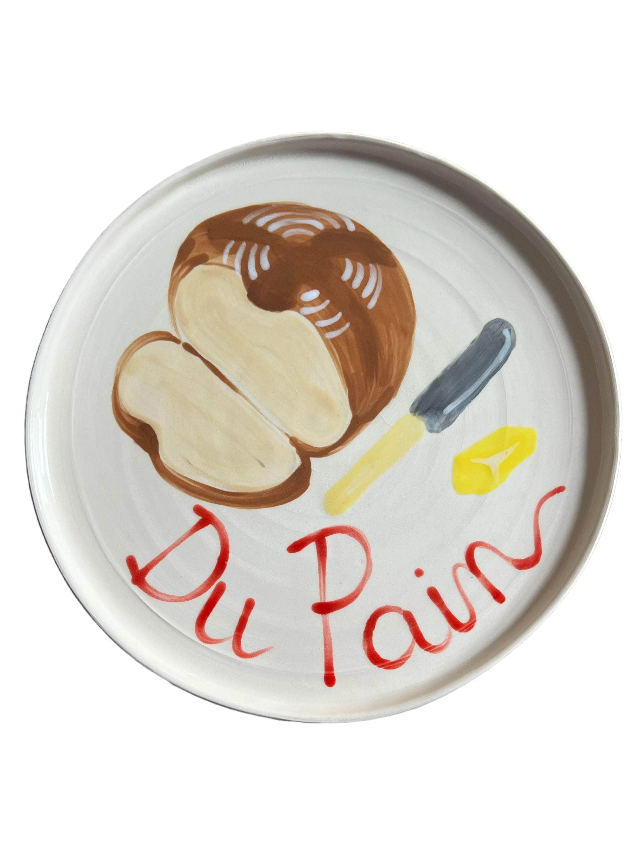 Harlie Brown Studio Du Pain Plate Large