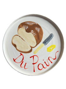 Harlie Brown Studio Du Pain Plate Large