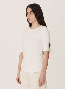 YMC Charlotte Earth Organic Cotton White Tee