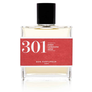 Bon Parfumeur Eau de parfum 301: sandalwood, amber and cardamom 30ml